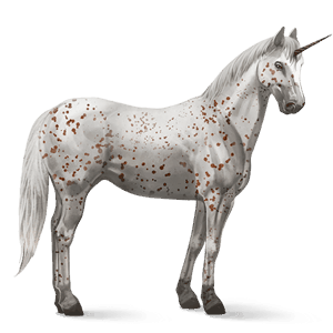 unicorn de călărit tennessee walker negru