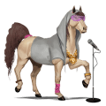 ponei unicorn fjord brunblakk